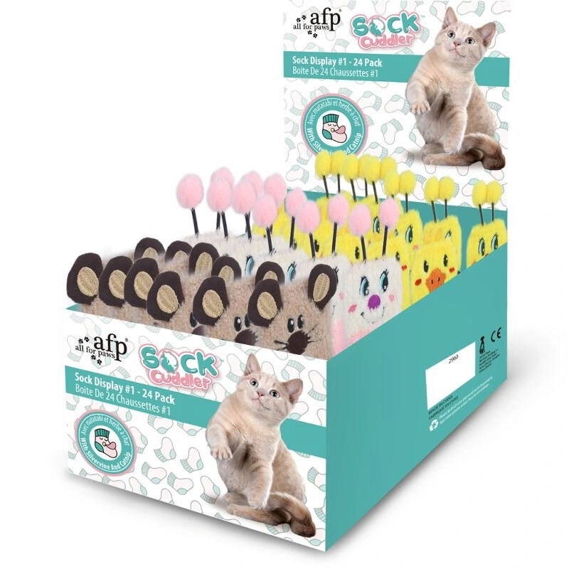 AFP Kattelegetøjs sok med catnip nr 1